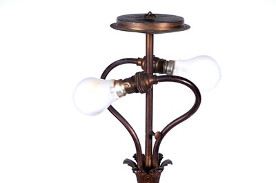 Lot 193 - An early 20th Century marble and ormolu mounted lamp