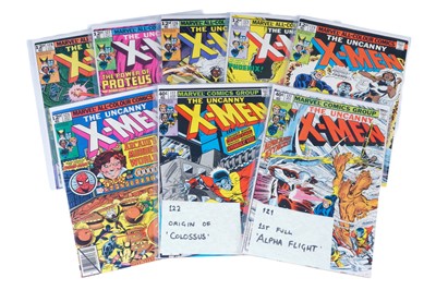 Lot 22 - Marvel Comics The Uncanny X-Men no.'s 121-128