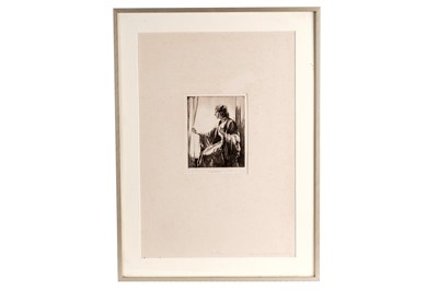 Lot 431 - Arthur Ralph Middleton Todd - The Listener | etching