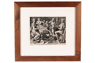 Lot 252 - Hieronymus Cock after Frans Floris - Music | engraving