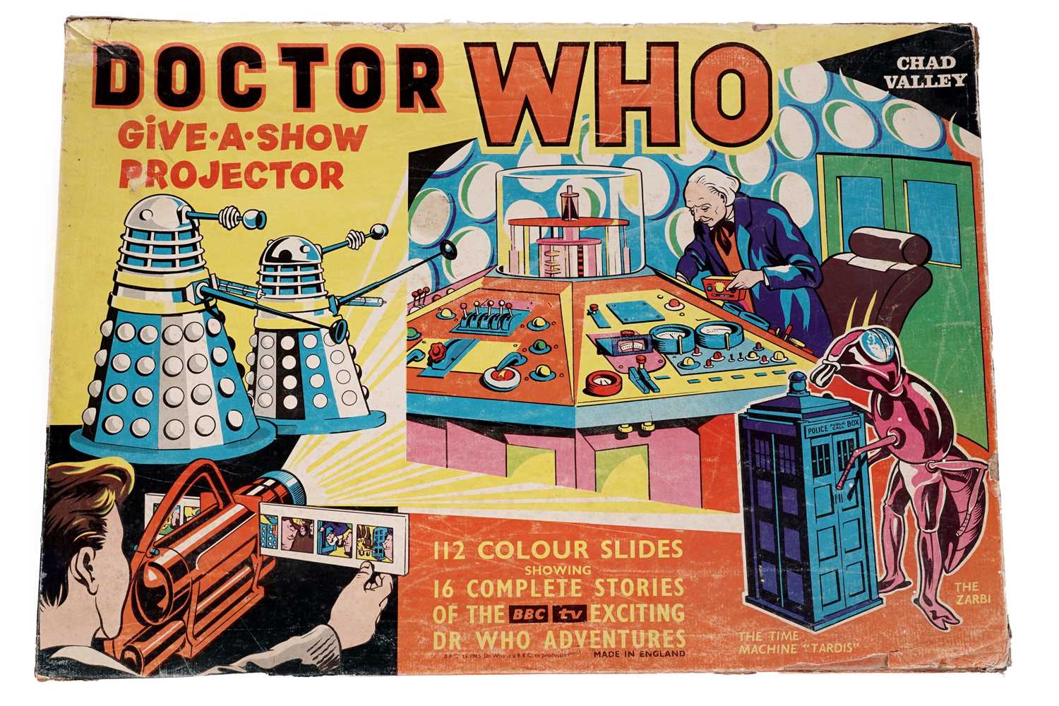 Lot 201 - A Chad Valley Doctor Who Give-A-Show Projector
