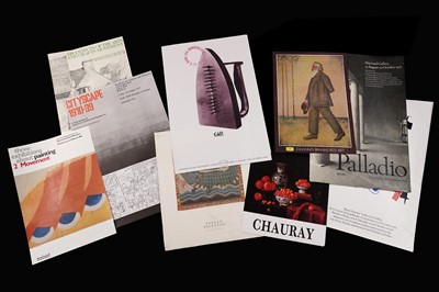 Lot 304 - A folio of nine exhibition and art posters
