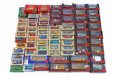 Lot 562 - A large collection of boxed diecast vehicles