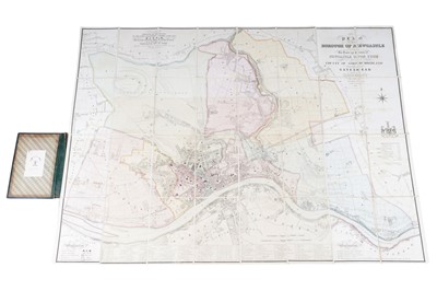 Lot 174 - Local Interest: Thomas (Oliver), Plan Of The Borough Of Newcastle, 1844