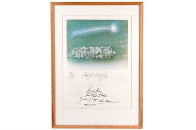 Lot 446 - Ralph Steadman - Heavenly Bodies Earthly Bodies Goodwill to all Men | lithograph