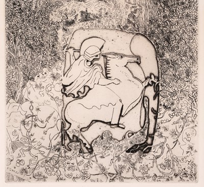 Lot 441 - Anthony Gross - Two plates from Sixe Idyllia of Theocritus, 1971 | etchings