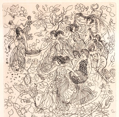 Lot 441 - Anthony Gross - Two plates from Sixe Idyllia of Theocritus, 1971 | etchings