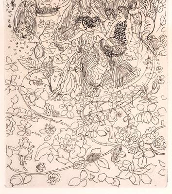 Lot 441 - Anthony Gross - Two plates from Sixe Idyllia of Theocritus, 1971 | etchings