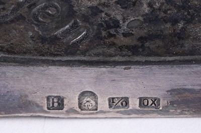 Lot 226 - A pair WMF Silvered bronze Borzoi