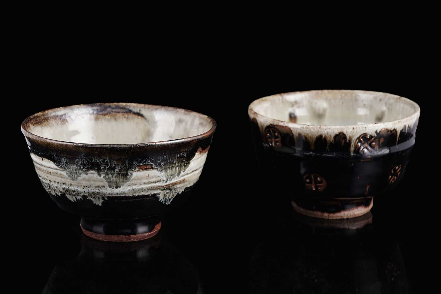Lot 37 - Two small Jim Malone bowls
