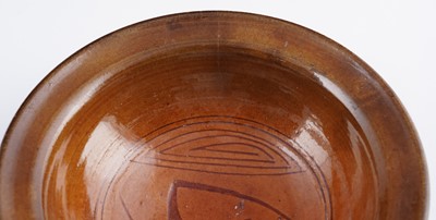 Lot 39 - A John Maltby dish; and a St Ives dish