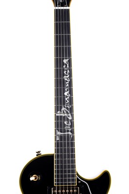 Lot 181 - An Epiphone Joe Bonamassa Black Beauty Les Paul Custom