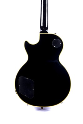 Lot 181 - An Epiphone Joe Bonamassa Black Beauty Les Paul Custom