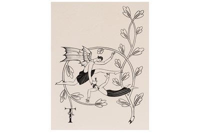Lot 250 - Eric Gill - The Friars Tale | wood engraving