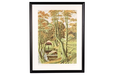 Lot 275 - Simon Palmer - In the Footsteps of the Poets | screenprint