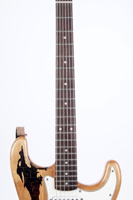 Lot 188 - A made-up Strat-style guitar