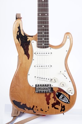 Lot 188 - A made-up Strat-style guitar
