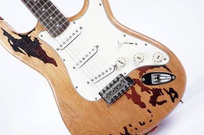 Lot 188 - A made-up Strat-style guitar