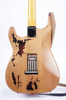 Lot 188 - A made-up Strat-style guitar
