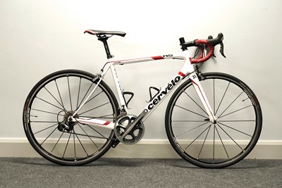 Lot 467 - A Cervelo RS carbon framed road bike