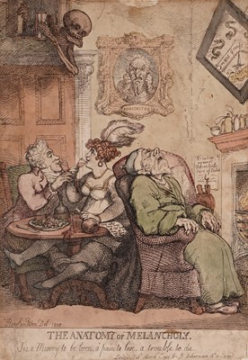Lot 439 - James Gillray - Company Shocked at a Lady; and five other associated | engraving