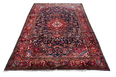 Lot 126 - A late 20th Century Heriz-style rug