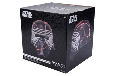 Lot 484 - A Star Wars The Black Series ‘Kylo Ren Reforged Helmet’