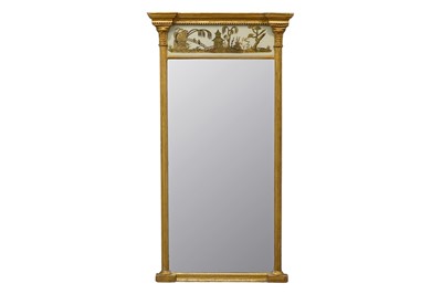 Lot 66 - A 19th Century style gilt wood and gesso mirror