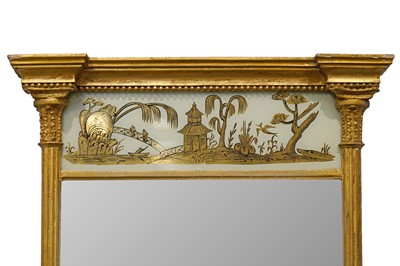 Lot 66 - A 19th Century style gilt wood and gesso mirror