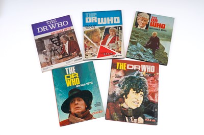 Lot 284 - A collection of Doctor Who Annuals, and Year Books