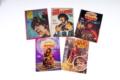 Lot 284 - A collection of Doctor Who Annuals, and Year Books