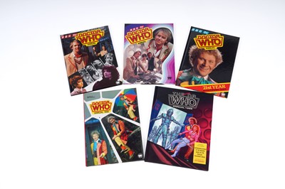 Lot 284 - A collection of Doctor Who Annuals, and Year Books