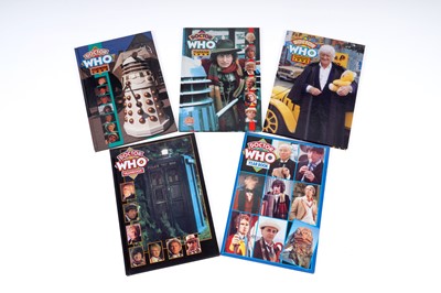 Lot 284 - A collection of Doctor Who Annuals, and Year Books