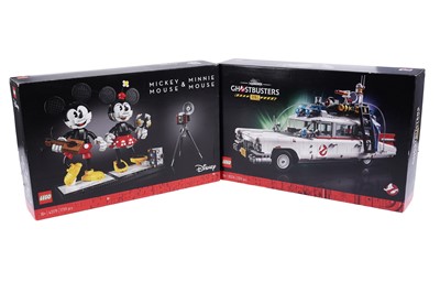 Lot 505 - Lego ‘Mickey Mouse & Mouse 43179’ and Lego ‘Ghostbuster Ecto-1 10274’