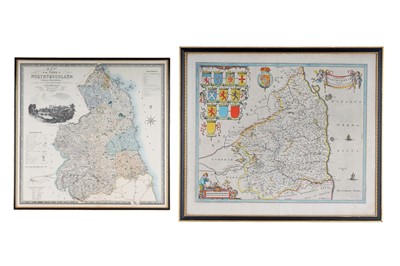 Lot 175 - Blaeu (Joan), Comitatus Northumbria Vernacule Northumberland; and another