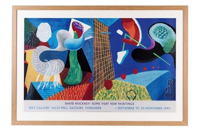 Lot 279 - After David Hockney - Some Very New Paintings, 1993 | poster