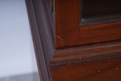 Lot 5 - Bevan Funnell: a Georgian style inlaid mahogany and satinwood banded bookcase
