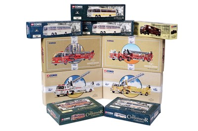 Lot 567 - A collection of boxed Corgi Classic diecast vehicles