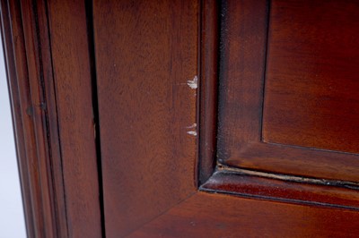 Lot 31 - A mahogany filing cabinet