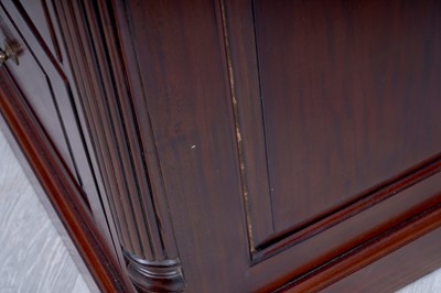Lot 31 - A mahogany filing cabinet