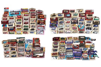 Lot 564 - A large selection of boxed diecast vehicles
