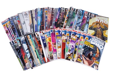 Lot 300 - A collection of Doctor Who comics and graphic novels