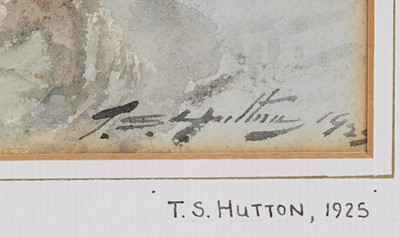 Lot 419 - Thomas Swift Hutton - Collywell Bay | watercolour