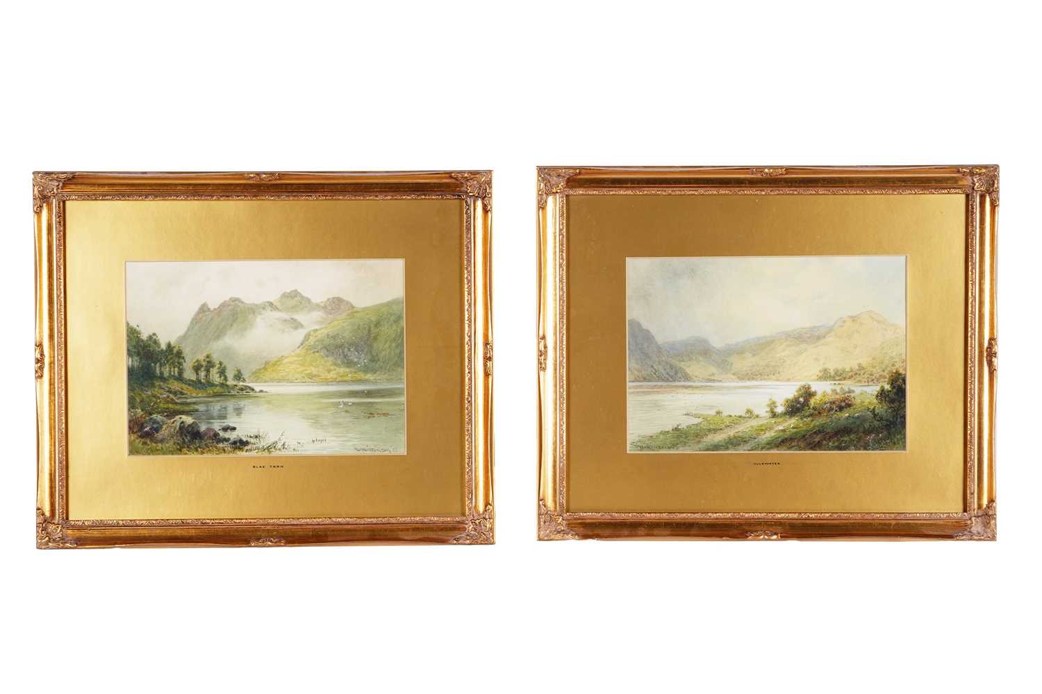 Lot 388 - Charles Wilkinson - Two Lake District views | watercolours