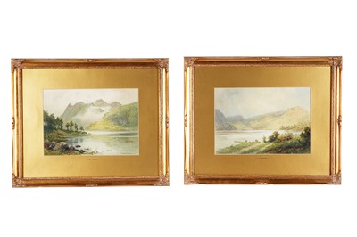 Lot 388 - Charles Wilkinson - Two Lake District views | watercolours