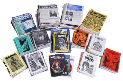 Lot 293 - A collection of Doctor Who magazines and fanzines