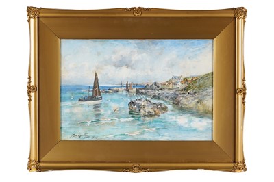 Lot 412 - Thomas Swift Hutton - St Abbs | watercolour