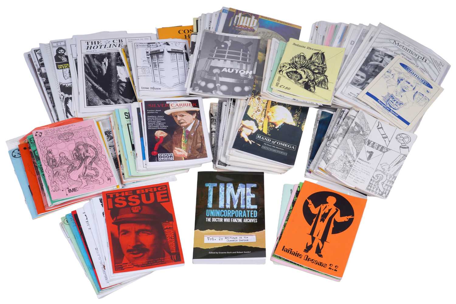 Lot 295 - A collection of Doctor Who magazines and fanzines