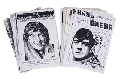Lot 295 - A collection of Doctor Who magazines and fanzines
