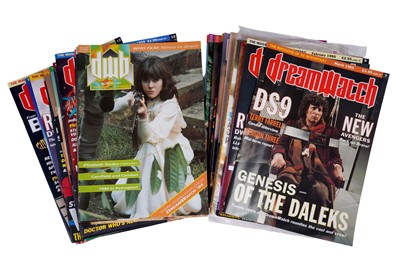 Lot 296 - A collection of Doctor Who magazines and fanzines